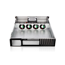 Load image into Gallery viewer, iStarUSA E-204L 2U E-ATX 4 x 5.25" Bays Rackmount Chassis