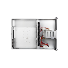 Load image into Gallery viewer, iStarUSA E-204L 2U E-ATX 4 x 5.25" Bays Rackmount Chassis
