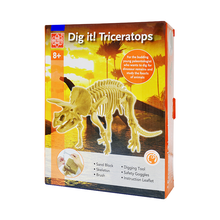 Load image into Gallery viewer, Elenco EDU-37261 Dig It! Triceratops Science Kit