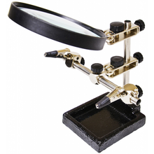 Load image into Gallery viewer, Elenco HH-60 Deluxe Helping Hands with Extra Large Magnifier