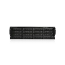 Load image into Gallery viewer, iStarUSA EX3M16-60S2UP8 3U 16-Bay Storage Server Rackmount Chassis with 600W Redundant Power Supply