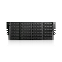 Load image into Gallery viewer, iStarUSA EX4M24-60S2UP8 4U 24-Bay Storage Server Rackmount Chassis with 600W Redundant Power Supply