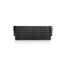 Load image into Gallery viewer, iStarUSA EX4M24-80S2UP8 4U 24-Bay Storage Server Rackmount Chassis with 800W Redundant Power Supply