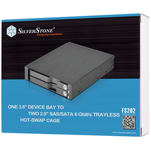 Load image into Gallery viewer, SilverStone FS202B Drive Storage