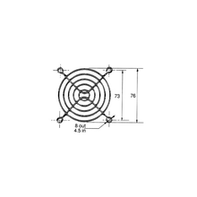 Load image into Gallery viewer, Velleman G80 Grid for Blower 3.1 inch