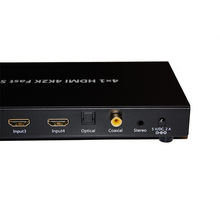 Load image into Gallery viewer, Bytecc HMSW401CK 4x1 HDMI® 4K2K Fast Switch with Audio