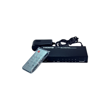 Load image into Gallery viewer, Bytecc HMSW501SM Ultra High Performance 5 Ports HDMI® Amplifier Switcher w/ Remote Control &amp; Intelligent Switch