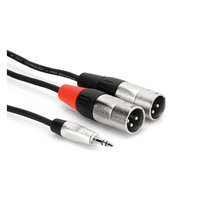 Load image into Gallery viewer, Hosa HMX-003Y 3' Pro Stereo Breakout