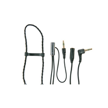 Load image into Gallery viewer, Velleman HPE4 In-Ear Phones + Extension Cable 3.2 ft - Black