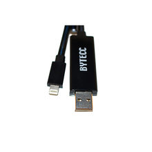 Load image into Gallery viewer, Bytecc IP-FLKB Flowing Blue LED Charge and Sync Cable with Lightning Connector (Apple Certified)