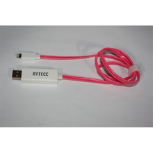 Load image into Gallery viewer, Bytecc IP-FLPKW Flowing White LED Charge and Sync Cable with Lightning Connector (Apple Certified)