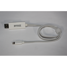 Load image into Gallery viewer, Bytecc IP-FLWB Flowing Blue LED Charge and Sync Cable with Lightning Connector (Apple Certified)