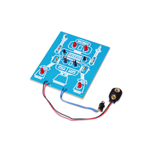 Load image into Gallery viewer, Elenco K-17SLD LED Robot Blinker Soldering Kit with Iron and Solder