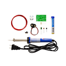 Load image into Gallery viewer, Elenco K-26SLD Metal Detector Soldering Kit with Iron and Solder