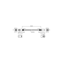 Load image into Gallery viewer, iStarUSA K-HD43-50 HD miniSAS SFF-8643 50 cm Cable