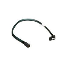 Load image into Gallery viewer, iStarUSA K-HD4387R-50 HD miniSAS SFF-8643 to miniSAS SFF-8087 Right Angle 50 cm Cable