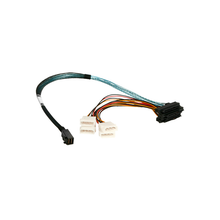 Load image into Gallery viewer, iStarUSA K-HD43X82-50 HD miniSAS SFF-8643 to 4x SFF-8482 50 cm Cable