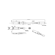 Load image into Gallery viewer, iStarUSA K-QSFP56-P1M 56Gb/s QSFP+ Copper Twinax 1 meter Cable FDR