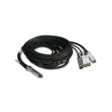 Load image into Gallery viewer, iStarUSA K-QSFXSF-P5M 40Gb/s QSFP+ to 4x SFP+ Copper Twinax 5 meter Split Cable QDR