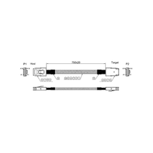 Load image into Gallery viewer, iStarUSA K-SF87-75 miniSAS SFF-8087 75 cm Cable