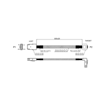 Load image into Gallery viewer, iStarUSA K-SF87R-50 miniSAS SFF-8087 Right Angle 50 cm Cable