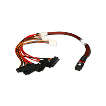 Load image into Gallery viewer, iStarUSA K-SF87X82-50 miniSAS SFF-8087 to 4x SFF-8482 50 cm Cable