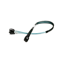 Load image into Gallery viewer, iStarUSA K-SF87XSAL-50 miniSAS SFF-8087 to 4x SATA with Latch Forward Breakout 50 cm Cable