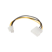 Load image into Gallery viewer, Kingwin PEC-06 8" Molex 4P (M) 4P (F) Pentium 4 Extension Cable
