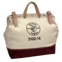 Load image into Gallery viewer, Klein Tools 5102-14 14-Inch Canvas Tool Bag
