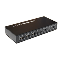 Load image into Gallery viewer, Bytecc KVM-2UHM 2X1 USB HDMI® KVM Switch