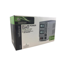 Load image into Gallery viewer, Velleman DC Lab Power Supply 0-15 VDC/0-3A Max with Dual LCD Display
