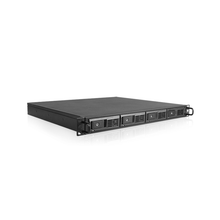 Load image into Gallery viewer, iStarUSA M-140-ITX 1U 3.5" 4-Bay Trayless Storage Server Rackmount Chassis
