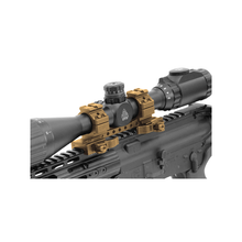 Load image into Gallery viewer, UTG M1C56100R2 Integral 1" High-pro QD Mount, 2 Top Slots, 130mm Base