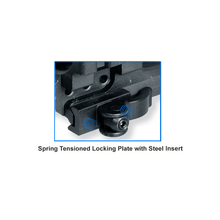 Load image into Gallery viewer, UTG M1S35070R2 Integral 1" Offset QD Ring Mount, 2 Top Slots, 100mmBase