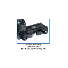 Load image into Gallery viewer, UTG M1S35070R2 Integral 1" Offset QD Ring Mount, 2 Top Slots, 100mmBase