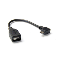 Load image into Gallery viewer, Bytecc MICROUSB-OTG Micro USB Male to USB Female OTG Adaptor Cable, 7inches