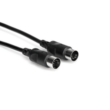 Load image into Gallery viewer, Hosa MID-325BK 25' MIDI Cable