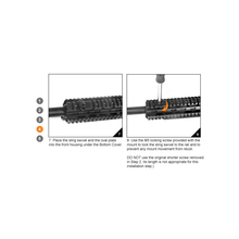 Load image into Gallery viewer, UTG MNT-HGSG12 Saiga-12 Shotgun Tactical Quad Rail with Rail Covers