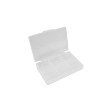 Load image into Gallery viewer, Velleman OCBR7 2.44" x 3.35" x 0.75" 6 Compartments Plastic Storage Box