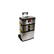 Load image into Gallery viewer, Perel OTBA4: Stainless Steel Rolling Tool Box