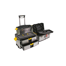Load image into Gallery viewer, Perel OTBA4: Stainless Steel Rolling Tool Box
