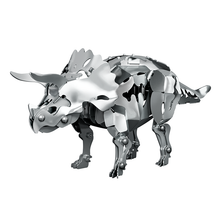 Load image into Gallery viewer, OWI OWI-373 Triceratops Aluminum Skulpture Kit
