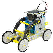 Load image into Gallery viewer, OWI OWI-MSK615 14-in-1 Educational Solar Robot Kit