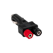 Load image into Gallery viewer, Philmore 48-521 Cigarette Lighter Plug - 2 Binding Post Adapter