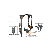 Load image into Gallery viewer, UTG PVC-H170E LE Horizontal Shoulder Holster, Woodland Digital