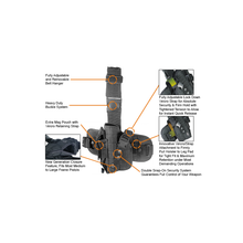 Load image into Gallery viewer, UTG PVC-H178BL Special Ops Tactical Thigh Holster, Left Handed, Black