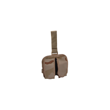 Load image into Gallery viewer, UTG PVC-LP604D Double Drop-leg Mag Pouch, Desert Camo