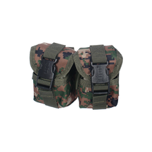 Load image into Gallery viewer, UTG PVC-M508E Molle Pineapple Grenade Pouch, Woodland Digital