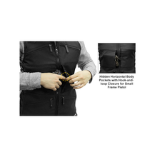 Load image into Gallery viewer, UTG PVC-VF18BB True Huntress Female Sporting Vest, S &amp; M Builds, Black