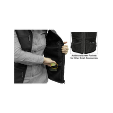 Load image into Gallery viewer, UTG PVC-VF21BB True Huntress Female Sporting Vest, Black